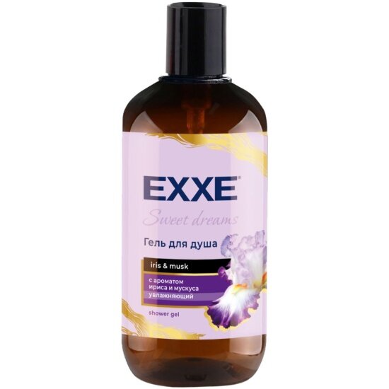 EXXE Парфюмированный гель для душа Ирис и мускус, 500 мл
