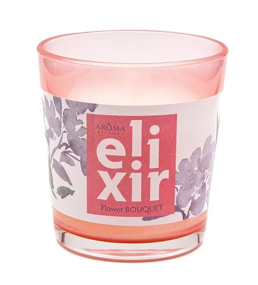 Свеча ELIXIR Flower Bouquet 140 гр. Свеча ELIXIR Flower Bouquet 140 гр.