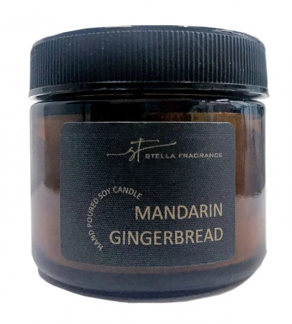 Stella Fragrance соевые свечи ручной работы мандарин и имбирный хлеб 50г Stella Fragrance соевые свечи ручной работы мандарин и имбирный хлеб 50г