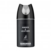 ALHAMBRA парфюм-дезодорант AMBER & LEATHER  250мл.  муж.
