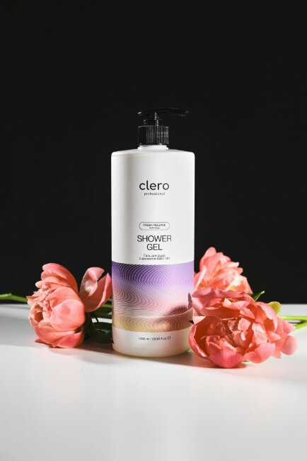 CLERO Гель для душа с ароматом бабл гам 1000 мл CLERO Гель для душа с ароматом бабл гам 1000 мл