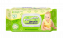 Pamperino  №120 детские влажные салфетки  с пластиковым клапаном