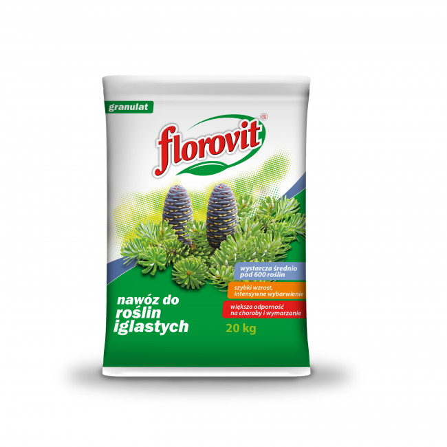 Florovit гранулированный Для хвойных ( туя , лиственница, можжевельник, кипарис, ель, сосна, пихта и др. ) 20кг Florovit гранулированный Для хвойных ( туя , лиственница, можжевельник, кипарис, ель, сосна, пихта и др. ) 20кг