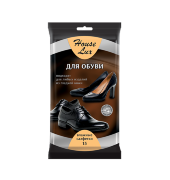 House Lux №15 влажные салфетки для обуви