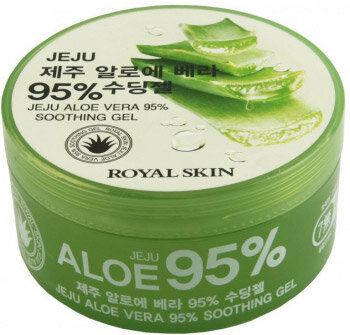 Многофункциональный гель для лица и тела с 95% содержанием Aloe Royal Skin 300 мл. Многофункциональный гель для лица и тела с 95% содержанием Aloe Royal Skin 300 мл.