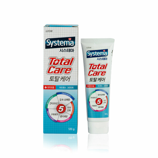 Зубная паста комплексный уход "Systema total care" со вкусом мяты, 120 г Зубная паста комплексный уход "Systema total care" со вкусом мяты, 120 г
