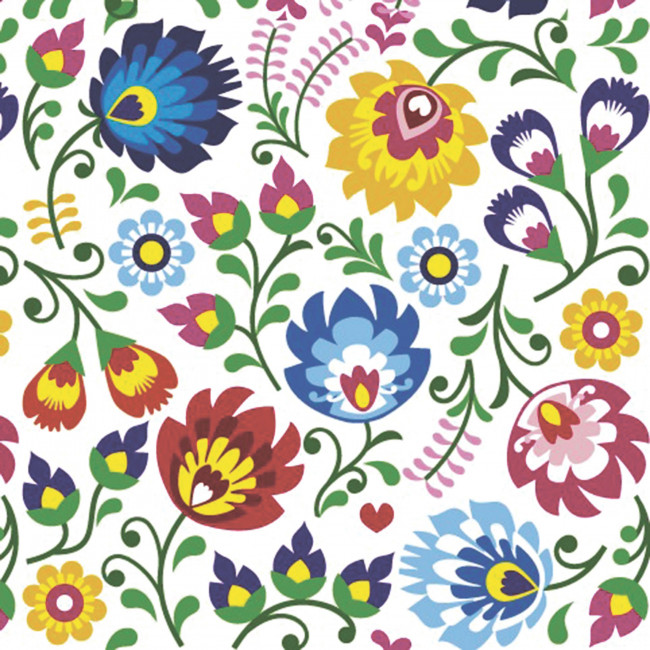 Plushe салфетки бумажные 33см "Цветочные узоры" 3 слоя 18 листов Plushe салфетки бумажные 33см "Цветочные узоры" 3 слоя 18 листов