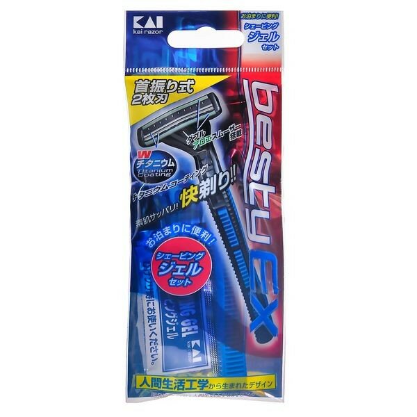 Бритвенный станок Besty EX с 2-мя лезвиями, 1 шт Бритвенный станок Besty EX с 2-мя лезвиями, 1 шт