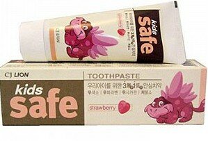 Детская зубная паста со вкусом клубники " Kids safe", 90 гр Детская зубная паста со вкусом клубники " Kids safe", 90 гр