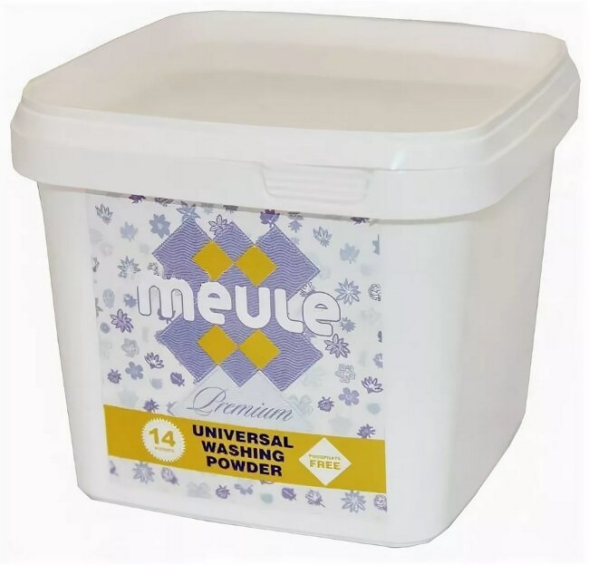 MEULE Premium Universal Washing Powder 0,5 кг в пластиковом ведре(14 стирок). MEULE Premium Universal Washing Powder 0,5 кг в пластиковом ведре(14 стирок).