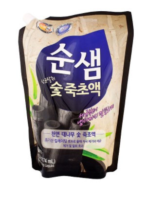 KeraSys Средство для мытья посуды SoonSaem Бамбуковый уголь 1200 мл KeraSys Средство для мытья посуды SoonSaem Бамбуковый уголь 1200 мл