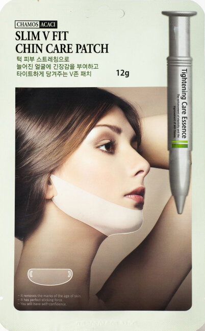 Маска - подтяжка для зоны подбородка с эффектом лифтинга "Acaci", 12 гр. Маска - подтяжка для зоны подбородка с эффектом лифтинга "Acaci", 12 гр.