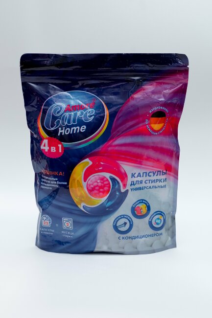 Amore care капсулы для стирки 4в1 с кондиционером 22шт.