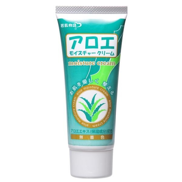 Крем для лица увлажняющий с экстрактом алоэ "Wakahada Monogatari", 50 г