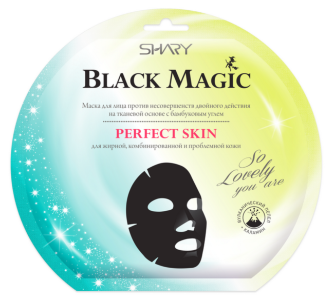 Shary  Black Magic Маска для лица Против несовершенств PERFECT SKIN  20 г  