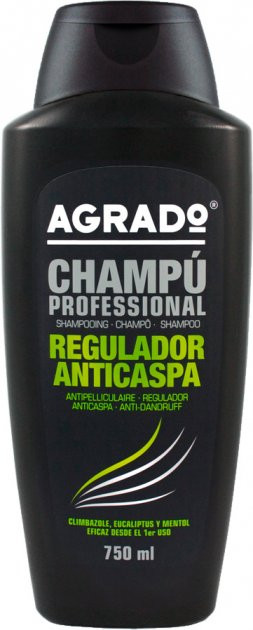 AGRADO шампунь Профессиональный от Перхоти "Anti-dandruff" для всех типов волос, 750мл AGRADO шампунь Профессиональный от Перхоти "Anti-dandruff" для всех типов волос, 750мл