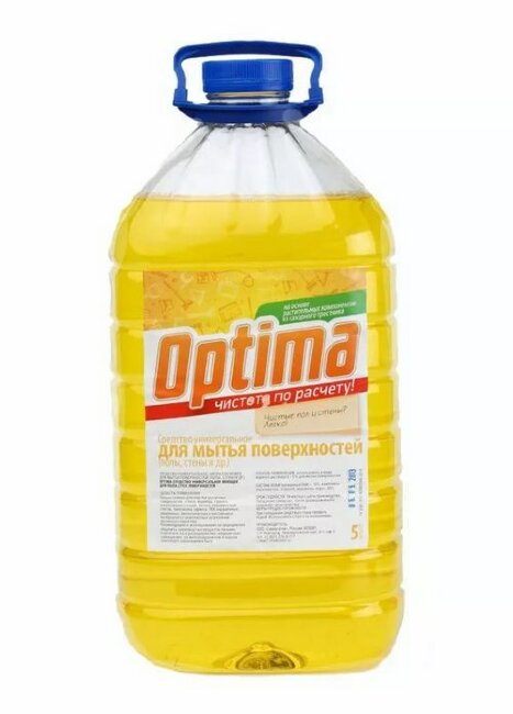 ОПТИМА средство для мытья Пола и стен 5л