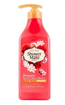 Kerasys Shower Mate Гель для душа Роза и вишневый цвет, 550г