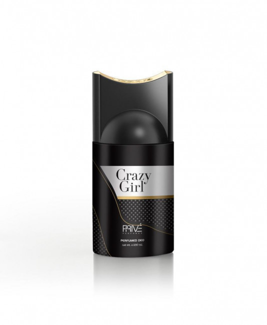 Prive Дезодорант-спрей CRAZY GIRL  женский 250мл