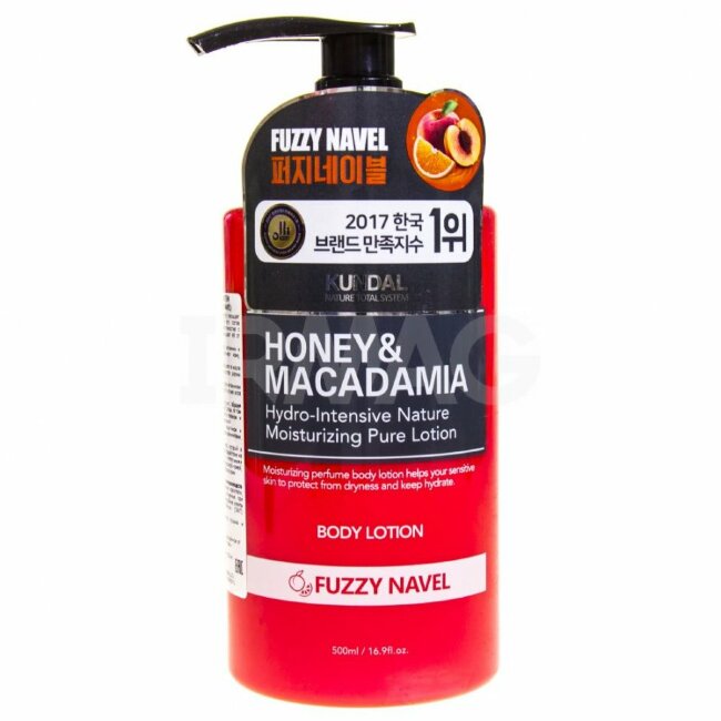 Лосьон для тела "Kundal Honey & Makadamia Pure Body Lotion" Мультифрукт (FUZZY NAVEL) - 500мл Лосьон для тела "Kundal Honey & Makadamia Pure Body Lotion" Мультифрукт (FUZZY NAVEL) - 500мл