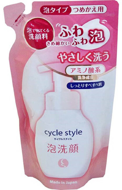 FUNS Cycle Style Пенка для умывания увлажняющая с помпой (запасной блок) 220 мл FUNS Cycle Style Пенка для умывания увлажняющая с помпой (запасной блок) 220 мл