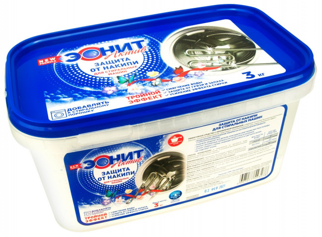 «ЭОНИТ» Актив», 3000 гр Комплексное средство для защиты от накипи и смягчения воды в стиральных машинах «ЭОНИТ» Актив», 3000 гр Комплексное средство для защиты от накипи и смягчения воды в стиральных машинах