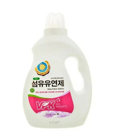 VPK Концентрированный кондиционер для детского белья с ароматом Bubble Gum, 2 л