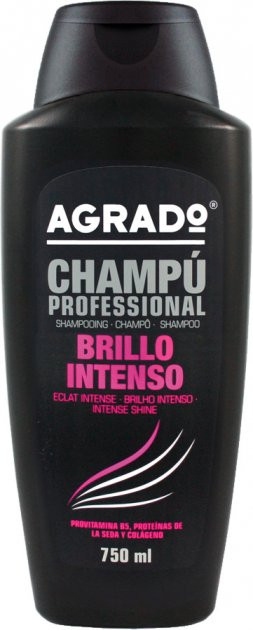 AGRADO шампунь Профессиональный с Интенсивным блеском "Intense shine" для тусклых волос, 750мл