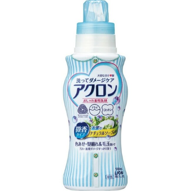 Жидкое ср-во Lion "Acron" для стирки деликат. тканей с ароматом мыла 450мл Жидкое ср-во Lion "Acron" для стирки деликат. тканей с ароматом мыла 450мл
