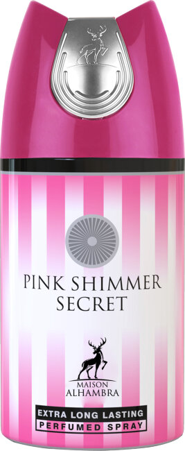 ALHAMBRA парфюм-дезодорант PINK SHIMMER SECRET 250мл. жен. ALHAMBRA парфюм-дезодорант PINK SHIMMER SECRET 250мл. жен.