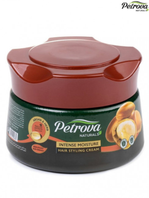 «PETROVA NATURALS» Натуральный крем-стайлинг  «ИНТЕНСИВНОЕ УВЛАЖНЕНИЕ – МАСЛО АРГАНЫ» 140мл