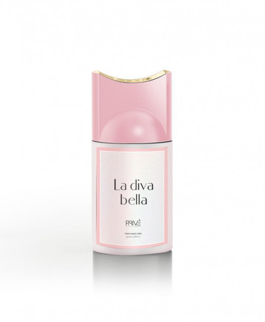 Prive Дезодорант-спрей LA DIVA BELLA женский 250мл Prive Дезодорант-спрей LA DIVA BELLA женский 250мл