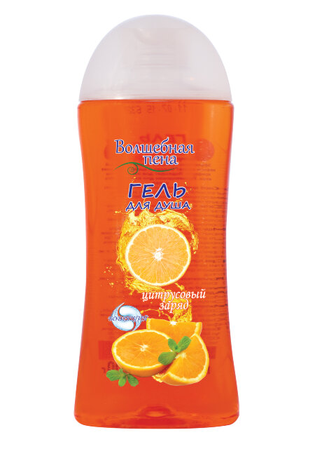 Гель для душа "Волшебная пена" Цитрусовый заряд 400 г Гель для душа "Волшебная пена" Цитрусовый заряд 400 г