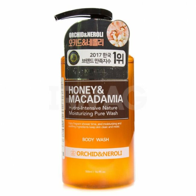 Гель для душа "Kundal Honey & Macadamia Body Wash" Орхидея Нероли (ORCHID&NEROLI) - 500мл Гель для душа "Kundal Honey & Macadamia Body Wash" Орхидея Нероли (ORCHID&NEROLI) - 500мл