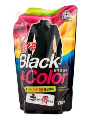 Kerasys Wool Shampoo Средство для стирки жидкое Черное и цветное зап.блок, 1300мл