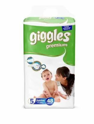 Подгузники GIGGLES (Турция) Junior (11-25 кг.) 48*4 Подгузники GIGGLES (Турция) Junior (11-25 кг.) 48*4