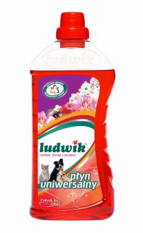 Ludwik Универсальное ср-во с поглощением запахов Домашних животных 1 л