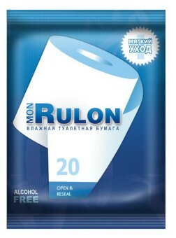 Mon Rulon №20 влажная туалетная бумага Mon Rulon №20 влажная туалетная бумага