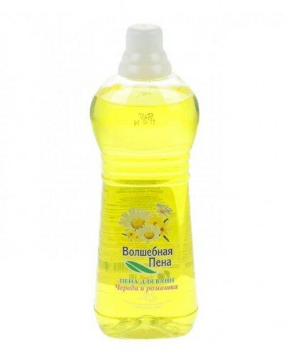 Пена для ванн "Волшебная пена" Череда и Ромашка 1,0 л Пена для ванн "Волшебная пена" Череда и Ромашка 1,0 л