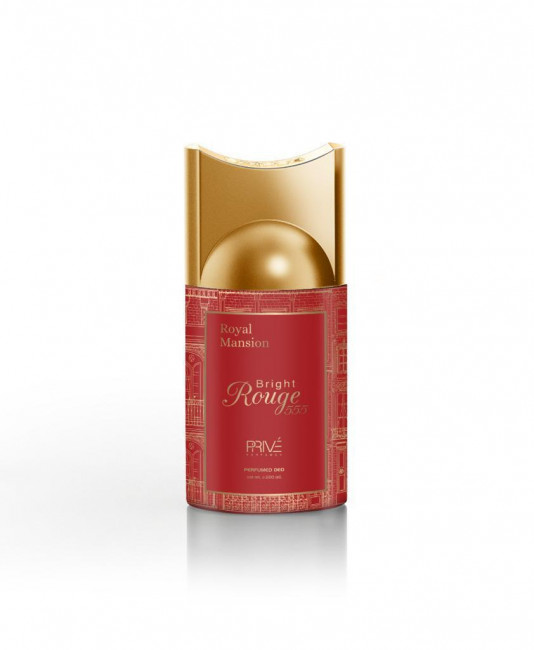 Prive Дезодорант-спрей BRIGHT ROUGE 555  unisex 250мл
