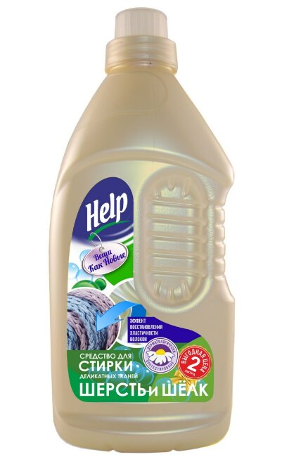 Специальное средство для стирки шерсти и деликатных тканей "Help" 2000 г Специальное средство для стирки шерсти и деликатных тканей "Help" 2000 г