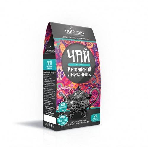 Polezzno чай китайский лимонник, energy, 20 пакетиков Polezzno чай китайский лимонник, energy, 20 пакетиков