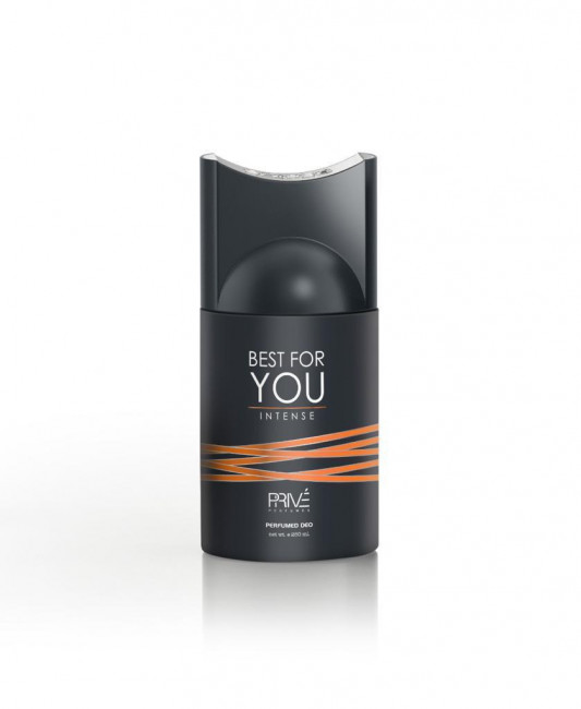 Prive Дезодорант-спрей BEST FOR YOU INTENSE  мужской 250мл
