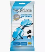 Opti Clean №20 влажные салфетки для оптики