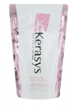 KeraSys Восстанавливающий кондиционер для волос Hair Clinic System Repairing Conditioner / сменная упаковка / 500 мл