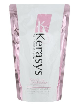 KeraSys Восстанавливающий кондиционер для волос Hair Clinic System Repairing Conditioner / сменная упаковка / 500 мл