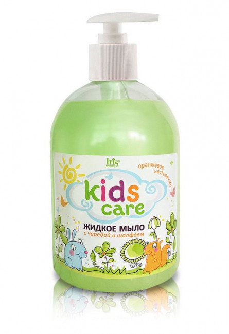 Iris мыло жидкое детское с чередой и шалфеем с дозатором 500мл