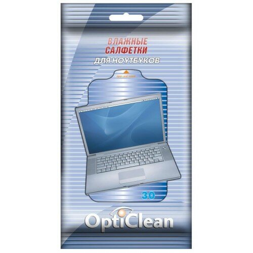 Opti Clean №30 влажные салфетки для ноутбуков