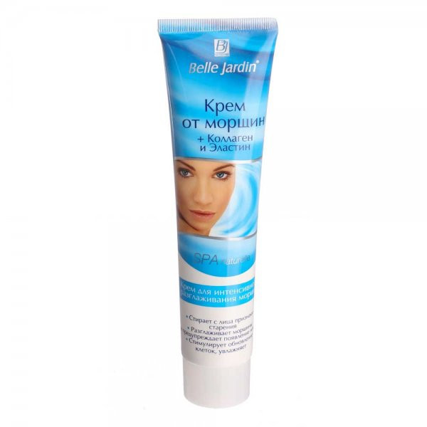 Belle Jardin Bio Spa Крем от морщин+Коллаген и эластин, крем для интенсивного разглаживания морщин, 125 мл Belle Jardin Bio Spa Крем от морщин+Коллаген и эластин, крем для интенсивного разглаживания морщин, 125 мл