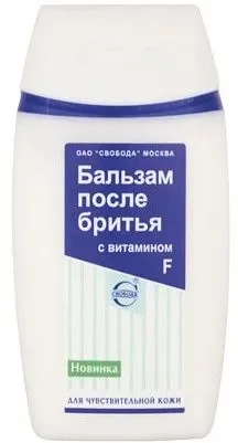 Свобода Бальзам после бритья с витамином F для чувствительной кожи 150мл Свобода Бальзам после бритья с витамином F для чувствительной кожи 150мл